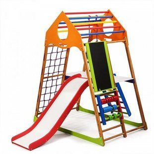 Ранний старт Ранее развитие спортивный комплекс для дома KindWood Plus 3 SportBaby &laquo;KindWood Plus 3&raquo; фото