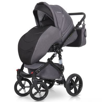 Коляска универсальная Riko Brano Natural 2 в 1 carbon R-BrN 07 фото