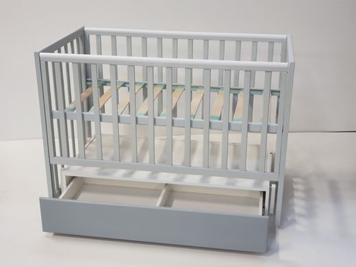 Кроватка детская DeSon Charivne 120х60 с ящиком Gray 1110479 фото
