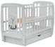 Ліжко Babyroom Собачка маятник, ящик, відкидний бік DSMYO-3 бук сірий 625294 фото