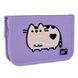 Пенал твердый одинарный с двумя клапанами Yes Pusheen Shiny HP-04 533628      фото 1
