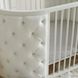 Премиум кроватка 9 в 1 ANU круглая для новорожденного White AN1 фото 12
