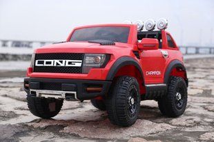 Детский электро-мобиль T-7819 EVA RED джип Bluetooth 2.4G Р / В 12V7AH мотор 2 * 30W с MP3 121 * 76 * 73 92100 фото