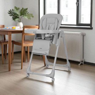 Стільчик для годування CARRELLO Lotus CRL-12101 з ігровою дугою Alba Grey 12101-1 фото