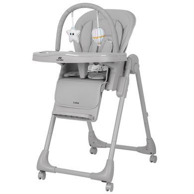 Стільчик для годування CARRELLO Lotus CRL-12101 з ігровою дугою Alba Grey 12101-1 фото