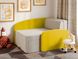 Крісло-ліжко компактне розкладне з ящиком decOKids SMILE 170х80 (200х80) 03 Yellow SMVD3 фото