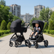 Коляска 2 в 1 CARRELLO Omega + CRL-6540 2024 Cosmo Black 104675 фото