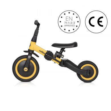 Детский 3х колесный велосипед Colibro TREMIX 6 в 1 с родительской ручкой Banan 17774 фото
