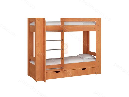 Двухъярусная кровать с ящиком DUET 3 Ольха DUET307 фото