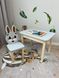 Комплект детский столик и стульчик DecOKids Зайка с ящиком З5461-4461 фото 1