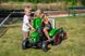 Дитячий трактор на педалях з причепом Falk 2021AB ( зелений) 2021AB фото 4