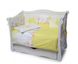 Детская постель Twins Comfort 4 элемента бампер подушки Горошки зеленый 9282 фото