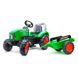 Дитячий трактор на педалях з причепом Falk 2021AB ( зелений) 2021AB фото 3