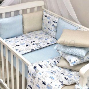 Бортики в кроватку M.Sonya Baby Design City 2942 фото