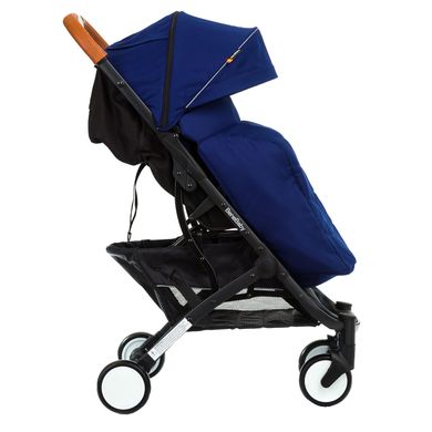 Легкая прогулочная коляска BeneBaby D200 Blue модель 2020 + дождевик + москитка + мягкий вкладыш в Подарок, D200 Blue фото