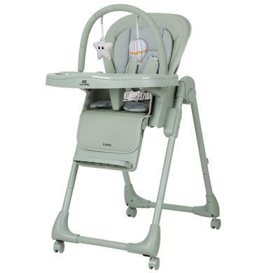 Стільчик для годування CARRELLO Lotus CRL-12101 з ігровою дугою Noa Green 12101-3 фото
