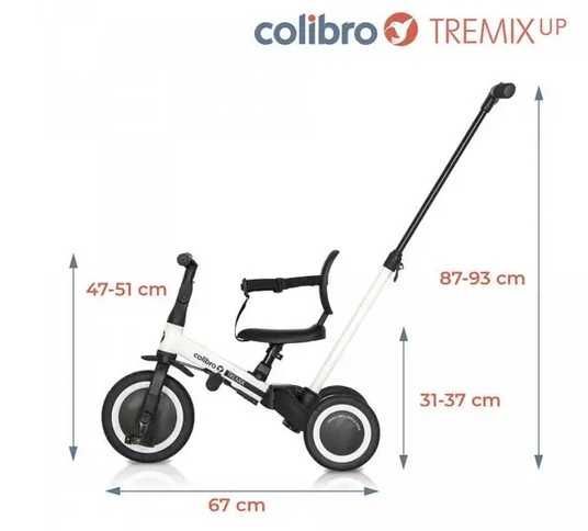 Велосипед-трансформер Colibro TREMIX 6в1: Беговел + Ручка | Eniki