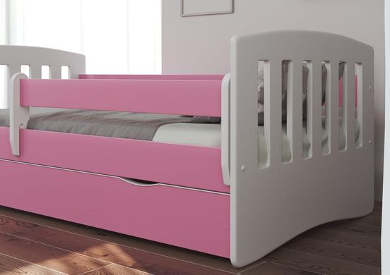 Кровать 180 х 80 Kocot Kids Classic 1 розовая с ящиком Польша NEW  2030800-1 фото