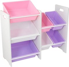 Мебель для хранения KidKraft 15471 (сиренево-розовые) - 7 полочек
