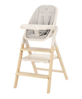 Стульчик для кормления трансформер 4в1 Carrello Ergo CRL-16701 с шезлонгом и башней помощника Linen Beige 167011 фото
