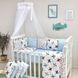 Комплект в кроватку Маленька Соня (MSonya) Baby Design Аэроплан NEW 2816 фото
