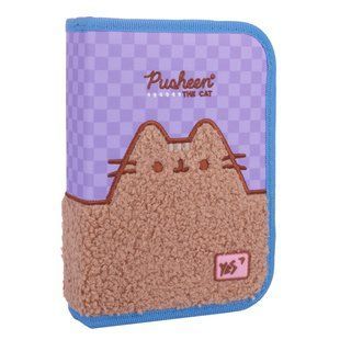 Пенал твердый одинарный с клапаном Yes Pusheen Playful HP-03 533661      фото