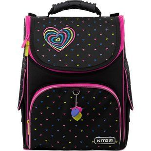 Рюкзак школьный каркасный Kite Education Hearts K22-501S-4 (LED) K22-501S-4 (LED) фото