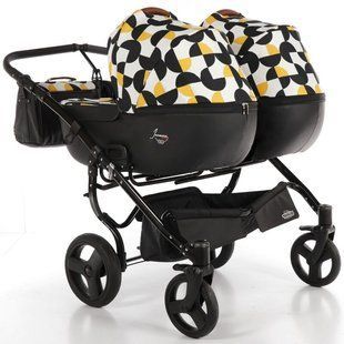 Коляска для двойни Junama Limited Edition Junama PacMan Duo JCP-D фото
