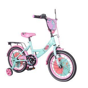 Велосипед TILLY Meow 16 "T-216218/1 azure + pink 88194 фото