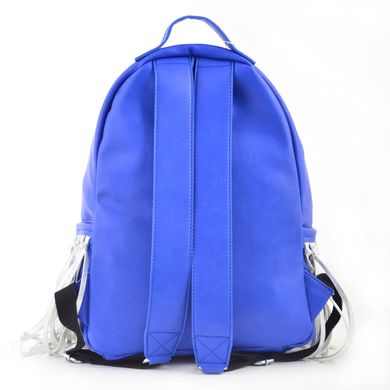 Сумка-рюкзак YES, синий с бахромой, 36*26*11 554195 фото