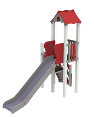 Комфорт дитячої ігрової ігрової ігрової майданчик Затишок, висота на пагорбі 1,5 м KidiGO (11244) 11244 фото