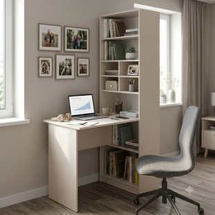 Письмовий комп'ютерний стіл зі стелажем DecOKids Integral 100 см Color 6