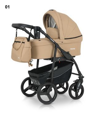 Дитяча коляска 3в1 Verdi Travel 2024 beige 20585 фото