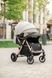 Прогулянковий дитячий візок Ninos Maxi 2025 з перекидною ручкою всесезонний Light Grey Gold