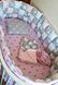Набор "Бисквитная мягкость" 6-в-1, розовый с сердечками и совами 000233 фото 3