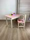 Дитячий стіл і стілець дитині 3-7років для малювання занять, їжі з шухлядою Colors 3