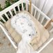 Кокон для новорожденного Baby Design Тедди бежевый 4052-1 фото