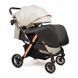 Прогулянковий дитячий візок Ninos Maxi 2025 з перекидною ручкою всесезонний Light Grey Gold
