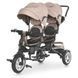 Детский трехколесный велосипед колясочного типа для двойни TURBOTRIKE MT 1004DUOS 2 MT 1004DUOS-3 фото 2