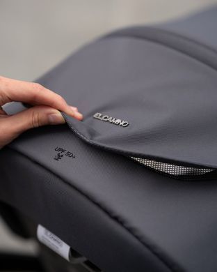Коляска с перекидной ручкой El Camino ME 1191 CHLOE 2025 Smoke Green