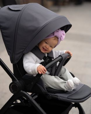 Коляска с перекидной ручкой El Camino ME 1191 CHLOE 2025 Smoke Green