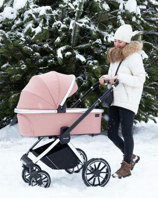 Коляска 2 в 1 CARRELLO Optima CRL-6503 Light Grey модель 2021 року 93468 фото