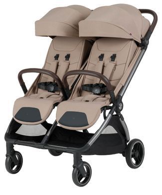 Прогулочная коляска для двойни Carrello Link CRL-6533 Island Beige 65332 фото