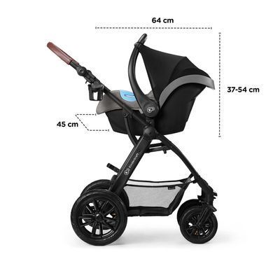 Универсальная коляска 3 в 1 Kinderkraft Xmoov Denim (KKWXMOVDEN3000) 202691 фото