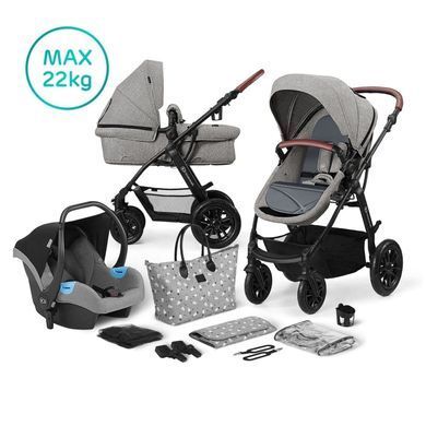 Универсальная коляска 3 в 1 Kinderkraft Xmoov Denim (KKWXMOVDEN3000) 202691 фото