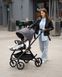 Коляска с перекидной ручкой El Camino ME 1191 CHLOE 2025 Smoke Green