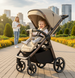 Прогулочная коляска CARRELLO Bravo SL Deluxe CRL-5520 Shale Beige 552023 фото