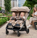 Прогулочная коляска для двойни Carrello Link CRL-6533 Island Beige 65332 фото 1