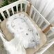 Кокон для новорожденного Baby Design Тедди серый 4053 фото