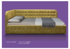М'який диван-ліжко з бортиками (Без матраца) LEV LMMK-23 фото
